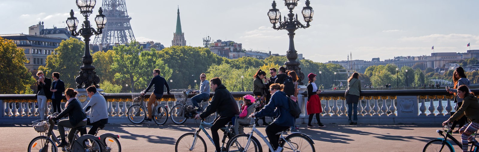 Excursions organisées en vélo à Paris pour découvrir la capitale