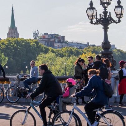 Excursions organisées en vélo à Paris pour découvrir la capitale
